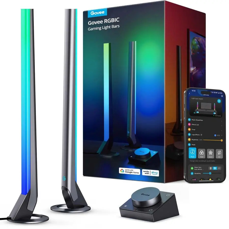 Pro RGB Gaming Light Bars with Smart Control